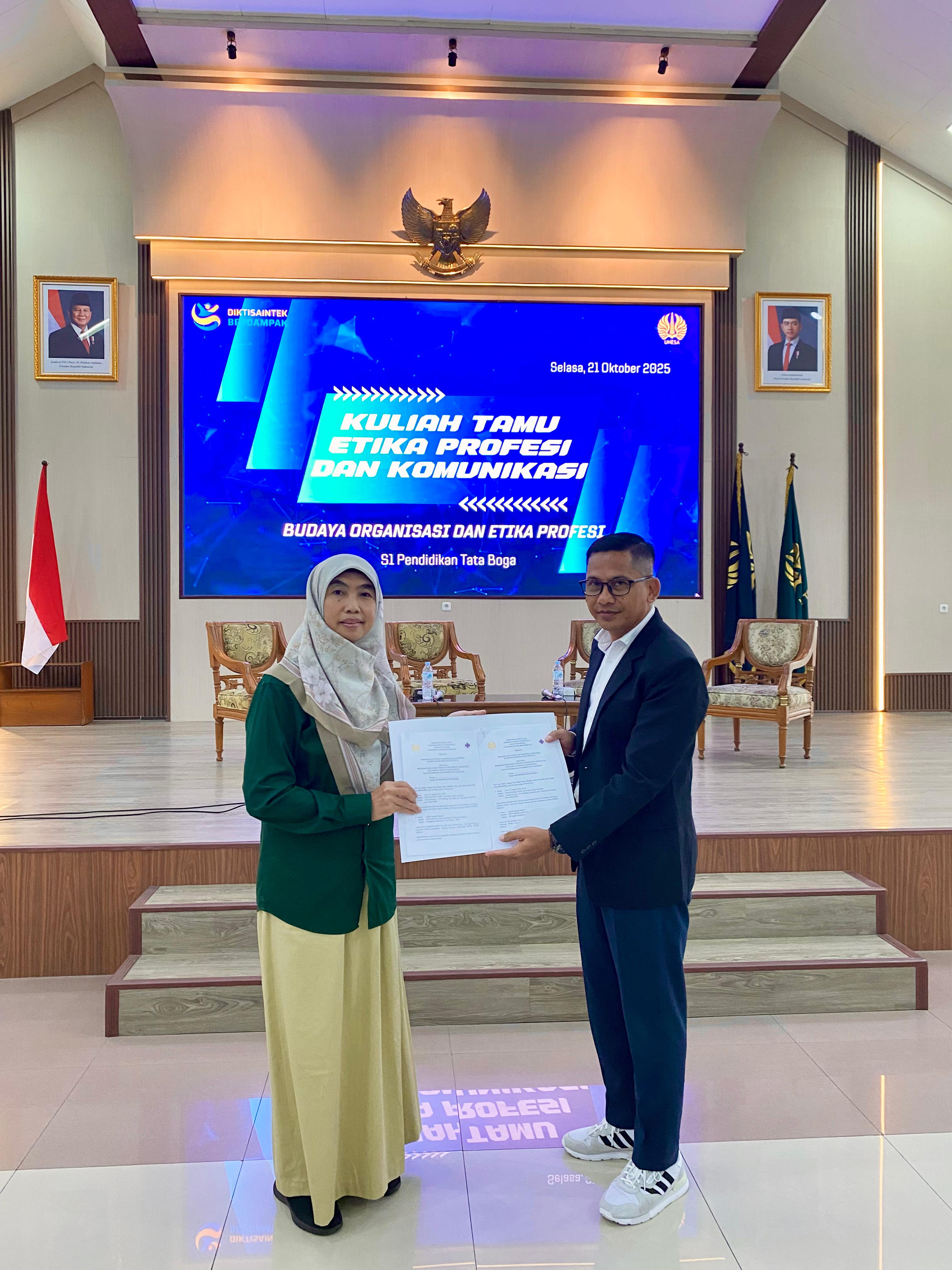 Kuliah Tamu Etika Profesi